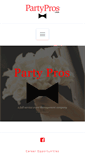 Mobile Screenshot of partyprosusa.com
